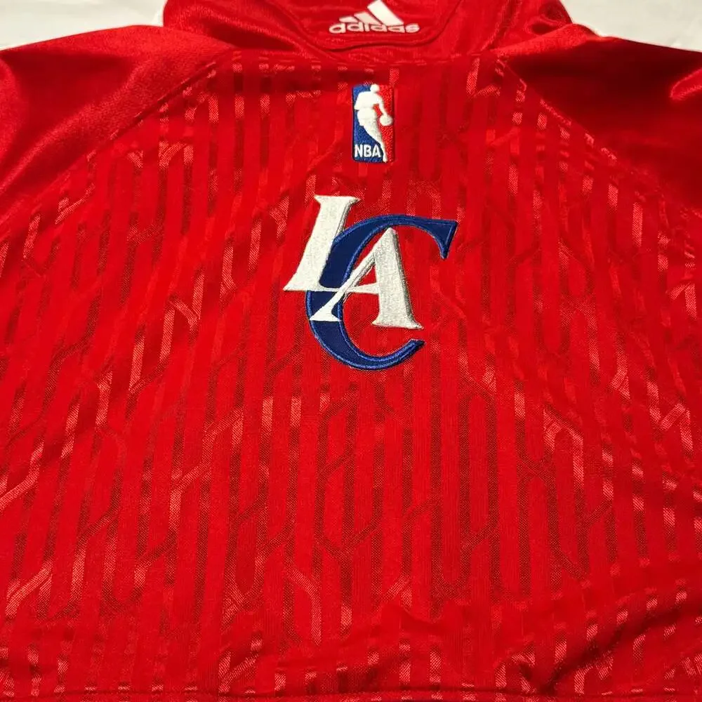 Adidas Los Angeles Clippers NBA On-Court Full Zip Warm-Up Jacket - Picture 11 of 13